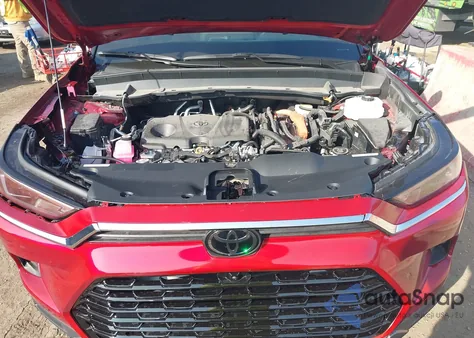 2025 Toyota Grand Highlander Hybrid Limited из США, поврежденный, VIN 5TDACAB51SS045586